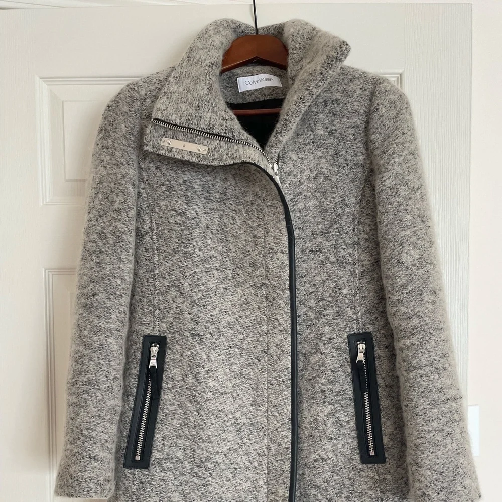Calvin Klein wool jacket. Size small. - Picture 1 of 5